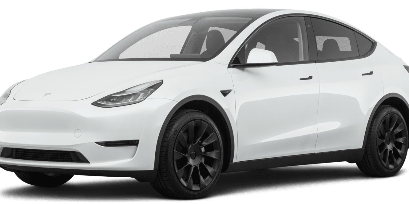 TESLA MODEL Y 2020 5YJYGDEF1LF039009 image